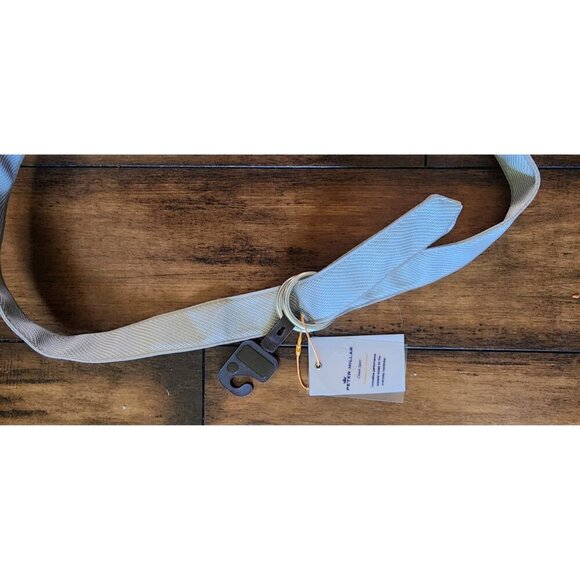 PETER MILLAR CROWN CRAFTED PERFORMANCE O-RING BELT SIZE L Large Khaki Beige NEW - Picture 1 of 5